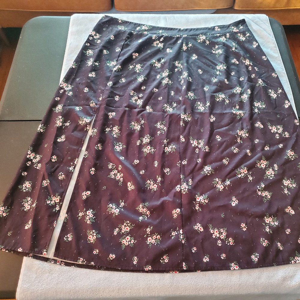 Shein Floral Maxi Skirt